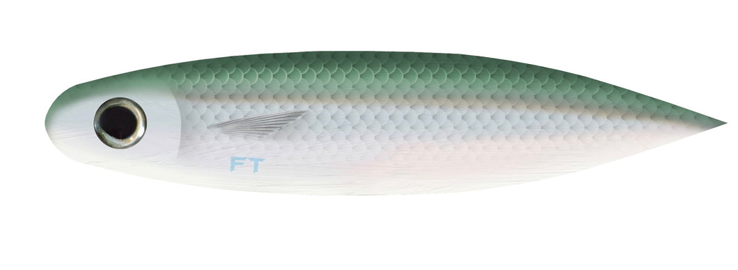 10” Scale Bait, Green